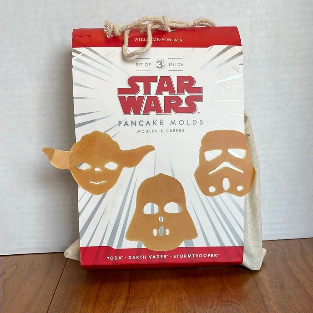 Williams Sonoma Star Wars Pancake Molds Set